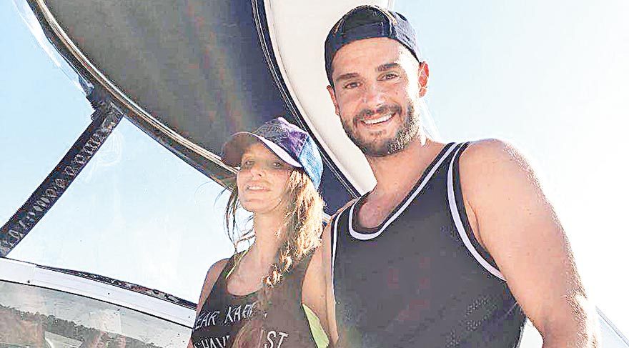 Berk Oktay düğün öncesi balayında