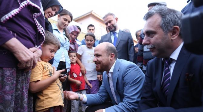 Bilal Erdoğan'dan demokrasi şehitlerinin ailelerine taziye ziyareti
