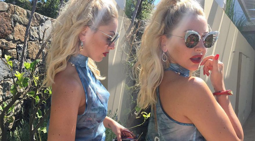 Hadise’den işimin başındayım fotoğrafları