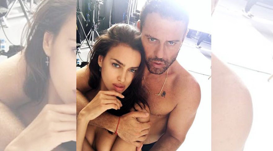 Irina Shayk ve Mert Alaş’tan çıplak poz