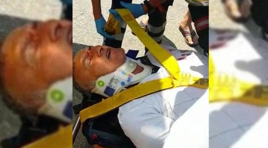 Ünlü oyuncu Mustafa Alabora trafik kazası geçirdi
