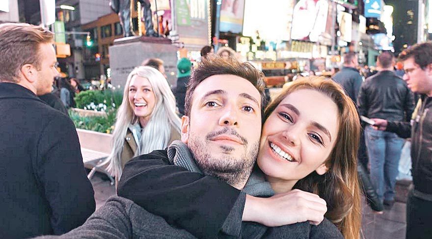 Doğum gününde aşk paylaşımı