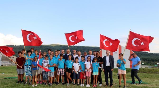 İstanbullu golfçüler, Ardahan'da kamp yaptı