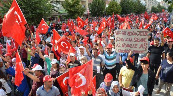Kırşehir'de tarihi kalabalık
