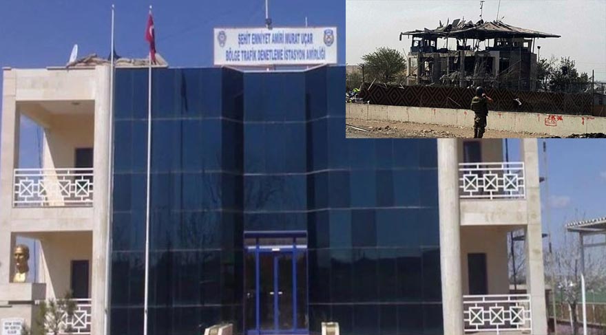 FOTO:İHA - Bina patlama sonrası harabeye döndü.