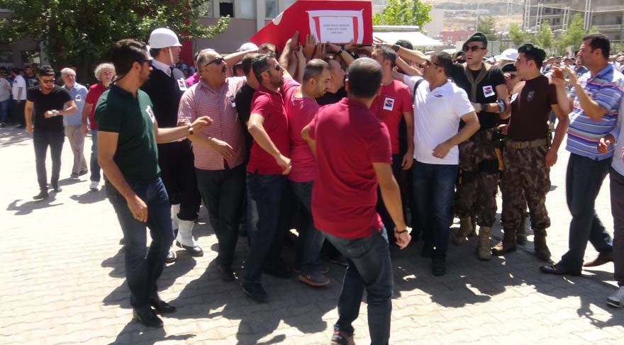 Mardin şehidi törenle uğurlandı