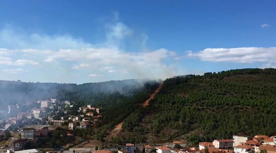 Maltepe’de korkutan orman yangını 78
