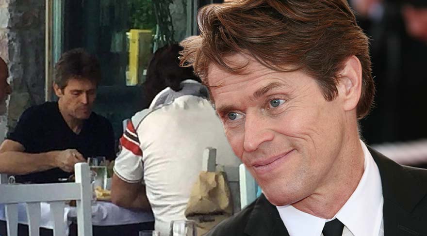 Hollywood yıldızı Willem Dafoe Bodrum’da