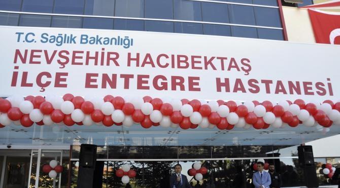 Hacıbektaş’a, 'entegre' hastane açıldı