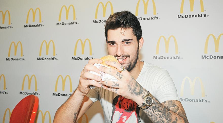 45 hamburger yedim