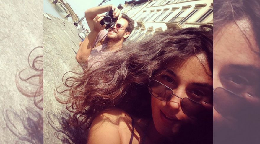 Cansu Tosun ve Erkan Kolçak Köstendil İtalya’da tatil yapıyor