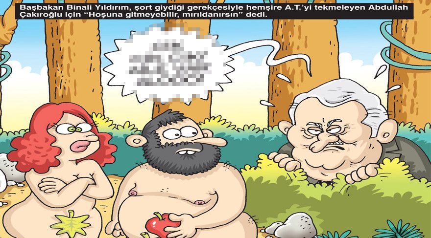 Gırgır’ın kapağında Başbakan Binali Yıldırım’ın tekmeci saldırganla ilgili açıklaması var