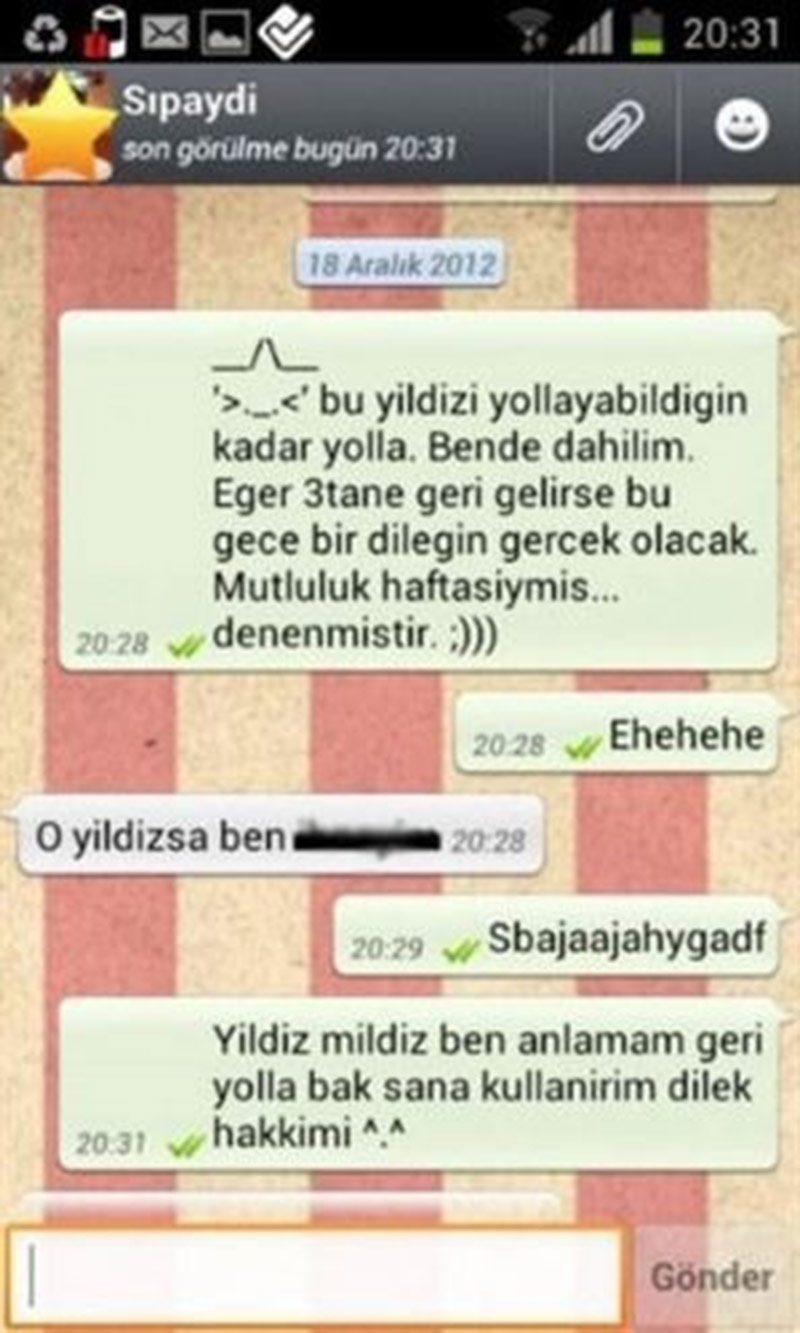 Slideshow enisteye komik mesajlar 