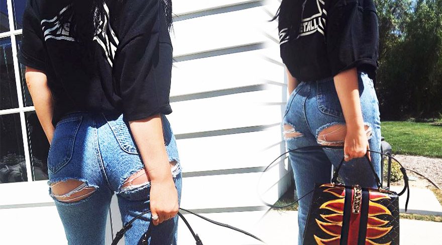 Kylie Jenner’dan cesur sokak stili