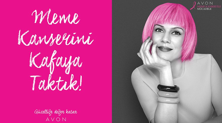 AVON, Meme Kanseri ile mücadeleyi ‘kafaya taktı’