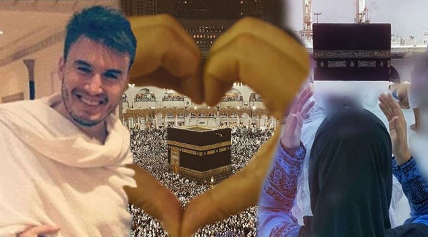 Mustafa Ceceli eşiyle birlikte kutsal topraklarda