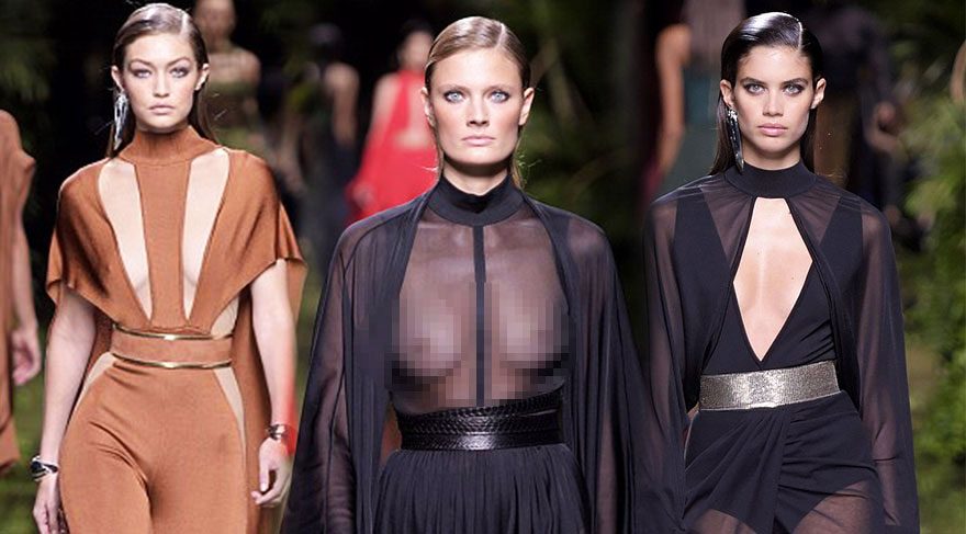 Balmain Paris Moda Haftası 2017 İlkbahar-Yaz defilesi