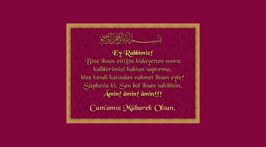 İşte en güzel Cuma mesajları...