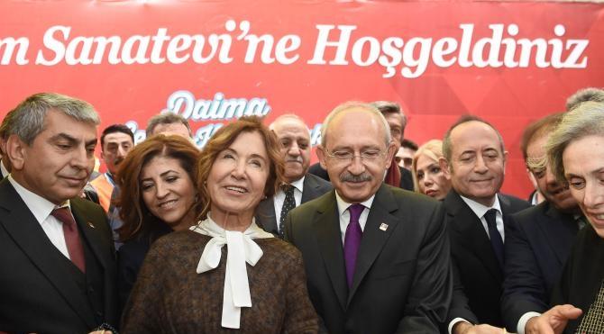 CHP lideri Kılıçdaroğlu, Fikret Otyam Sanat Evi’ni açtı
