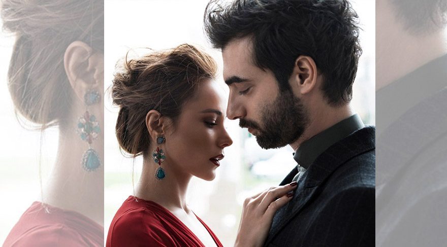 Burçin Terzioğlu ve İlker Kaleli’den romantik kare