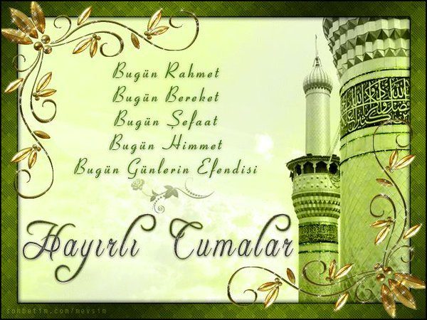 Cuma mesajları... Allahım! Akşama ulaştığımız gibi sabaha, sabah ulaştığımız gibi de akşama ulaşmayı na.sip eyle. Sağlımızı koru ve hastalara şifa ver. Hayırlı bereketli cumalar dilerim.