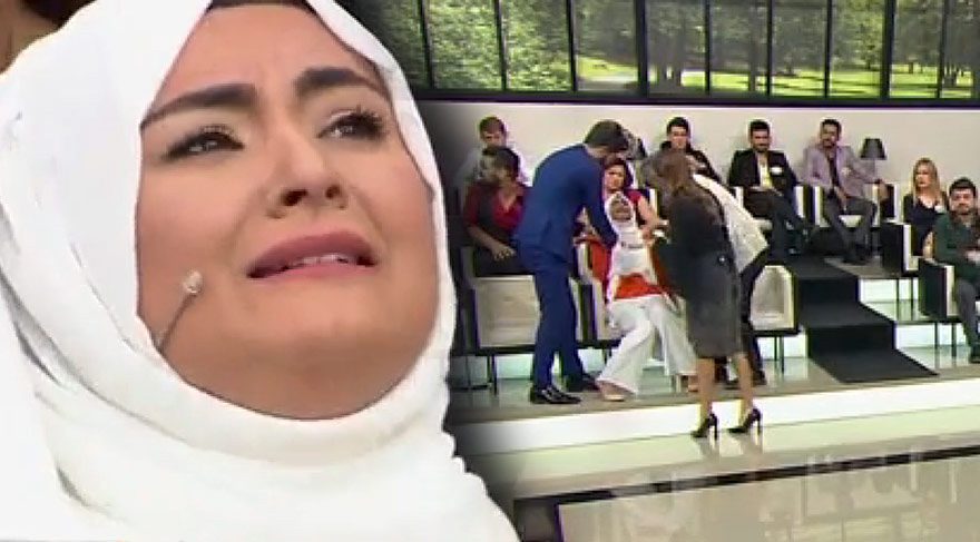 Hanife programda sinir krizi geçirdi