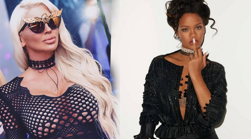 Jelena Karleusa, paylaşımıyla Rihanna’ya göndermede bulunmuş