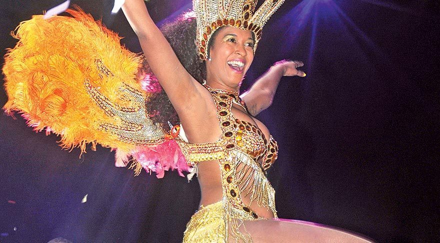 Festivalde samba rüzgarı