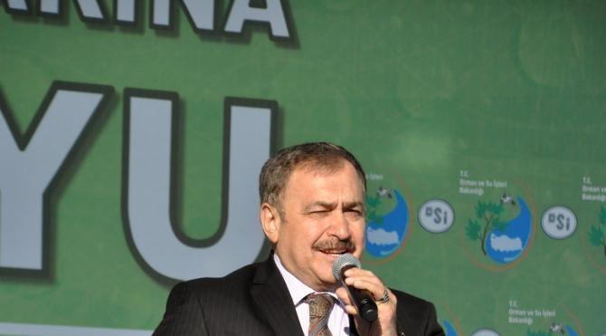 Bakan Eroğlu Kırşehir'de temel atıp, tesis açtı