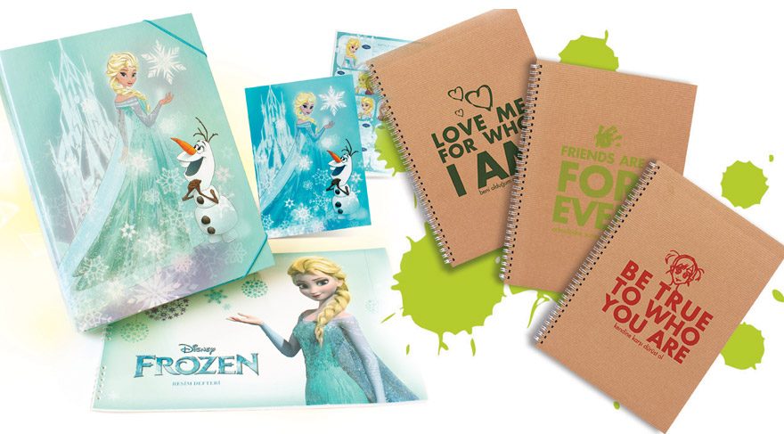 Defter modasında bu yıl: Frozen, Cars ve Minions