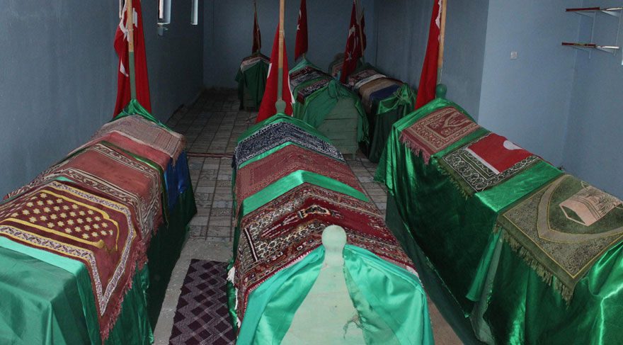 Türbedeki iskelet gün yüzüne çıktı