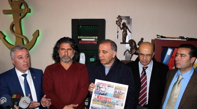 Kayseri'de gazete toplatma kararı tartışma çıkardı