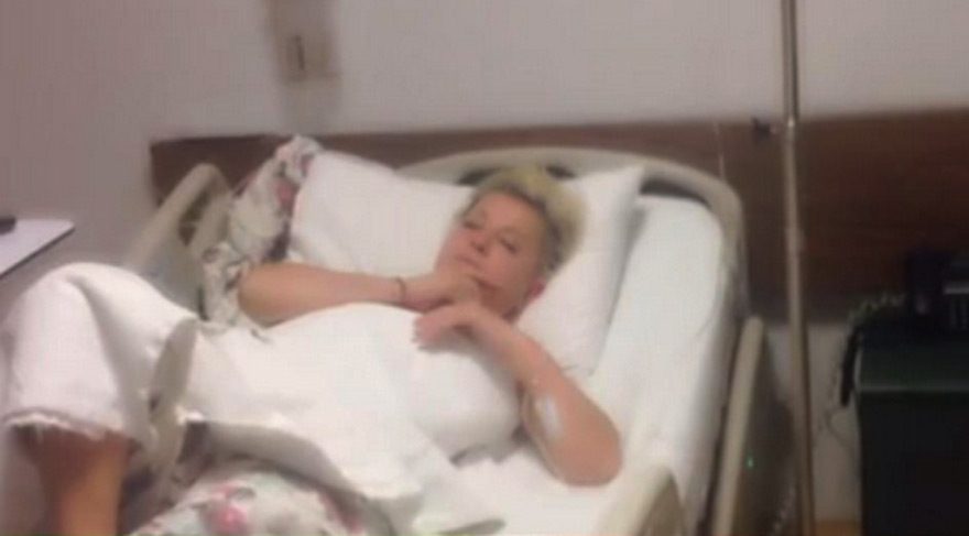 Sevim Egesoy, apne hastalığı nedeniyle hastaneye kaldırıldı