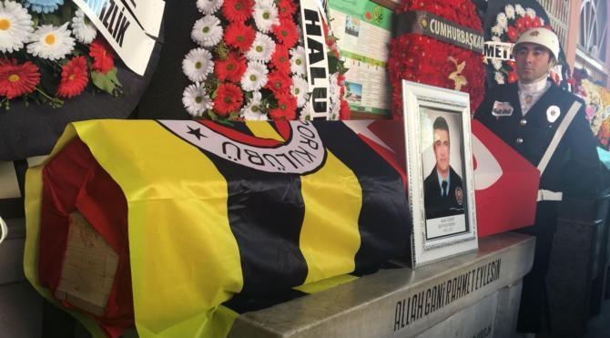 Nazilli'de şüpheli takibindeki kazada şehit olan polislere tören