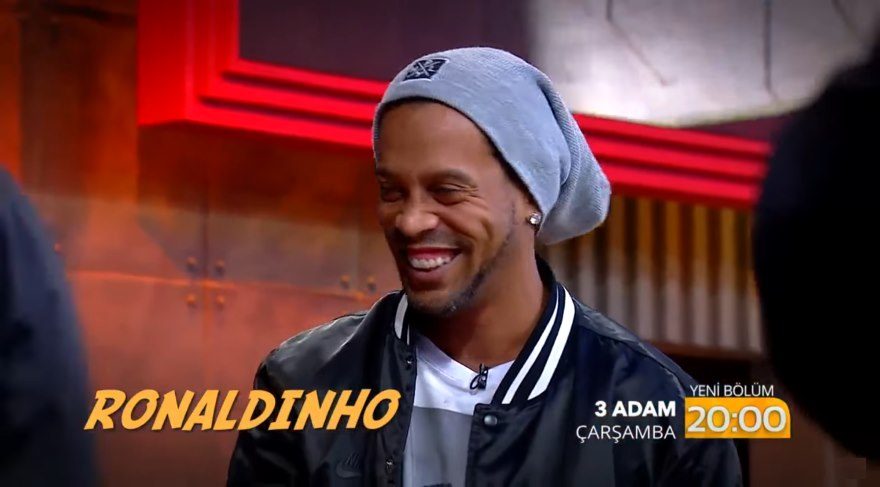 Ronaldinho, 3 Adam’a konuk oluyor! (8 Şubat Çarşamba TV8 izle)