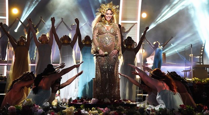 Beyonce’den Grammy’nin yıldızı oldu