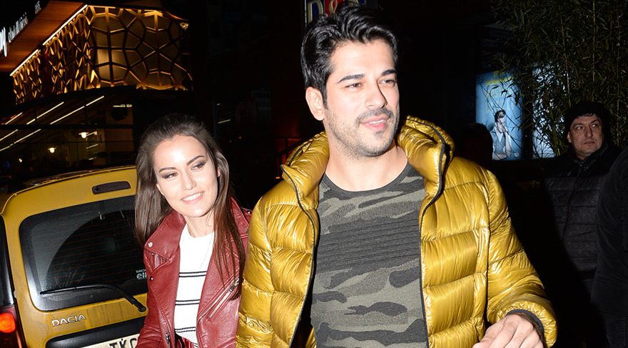 Burak Özçivit ve Fahriye Evcen, içlerinden geldiği gibi davranmış