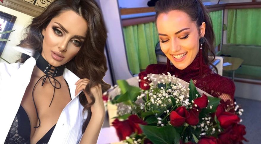 Kâinat güzelinden Burak Özçivit’e Fahriye Evcen’i kıskandıracak mesaj