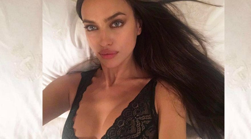 Irina Shayk’ın göbeği ilk kez bu kadar net görüntülendi