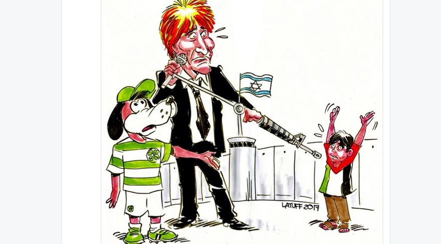 Carlos Latuff, Trump’u çizdi