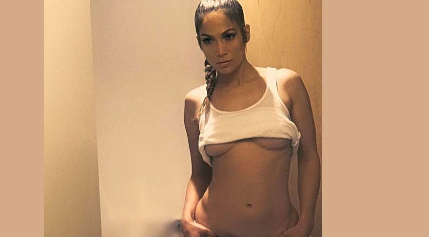 Jennifer Lopez, Las Vegas’taki konseri öncesi bir fotoğraf paylaştı