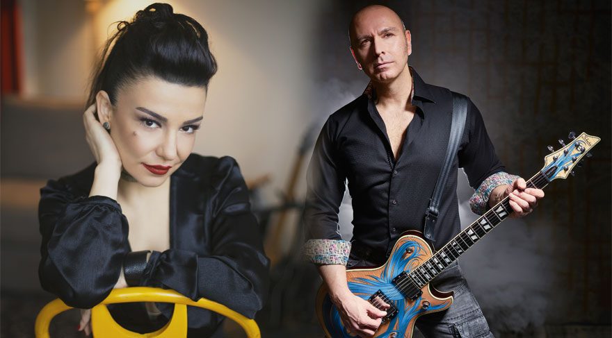 Fatma Turgut ve Demir Demirkan’dan rock-akustik bir sahne…