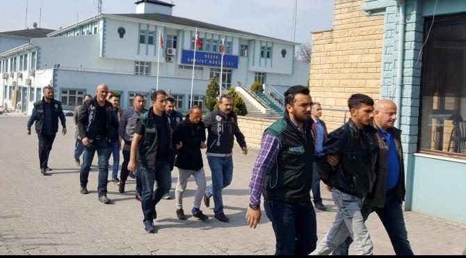 Düzce'de uyuşturucu operasyonu: 9 gözaltı