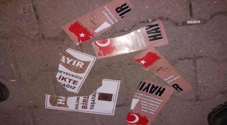 Hayırcılara saldırı: 4 yaralı!