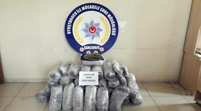 Şanlıurfa’da uyuşturucu operasyonu: 8 gözaltı