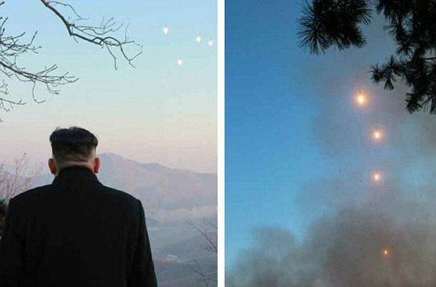 Füze denemesine Kim Jong-un bizzat katıldı.