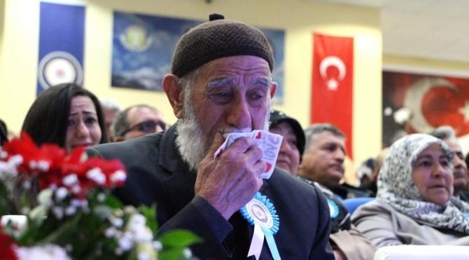Sivas'ta şehitleri anma programında duygulu anlar