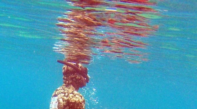 Turgutreis'te deniz dibi temizliği