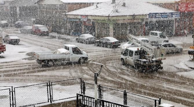 Erzincan’da Mart karı şaşırttı