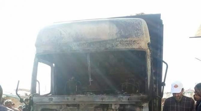 TIR'ın yakıt deposu patladı: 1 ölü